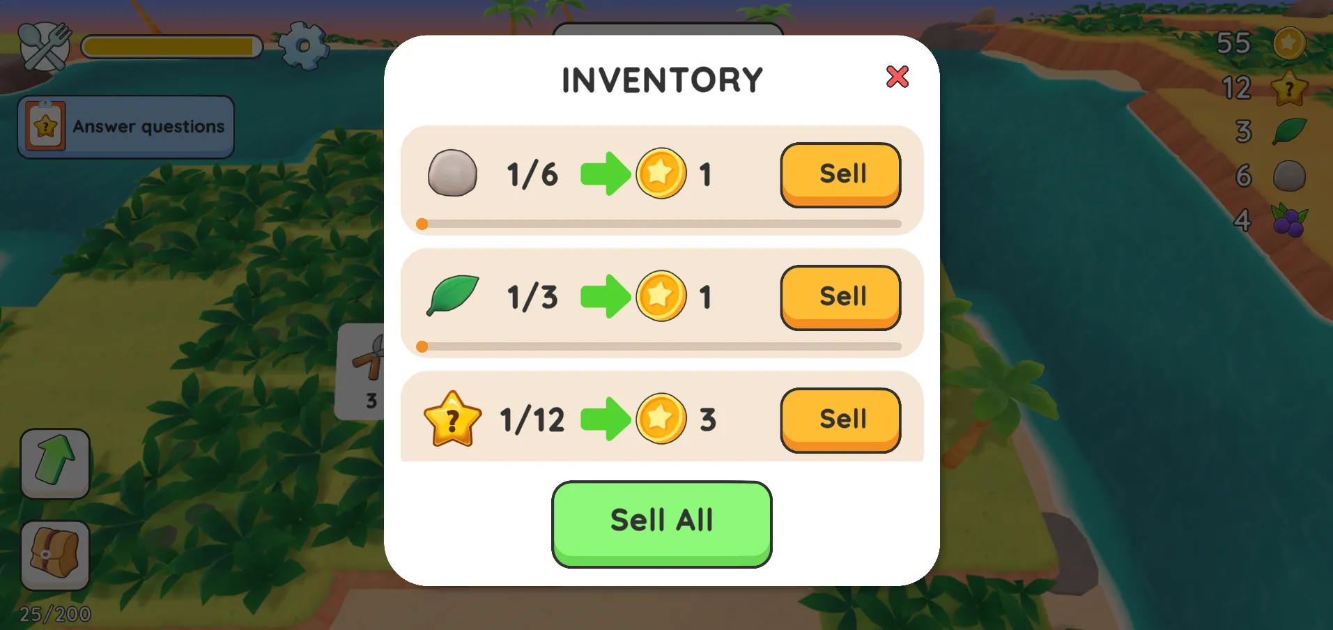 곱셈 아일랜드 생존 게임